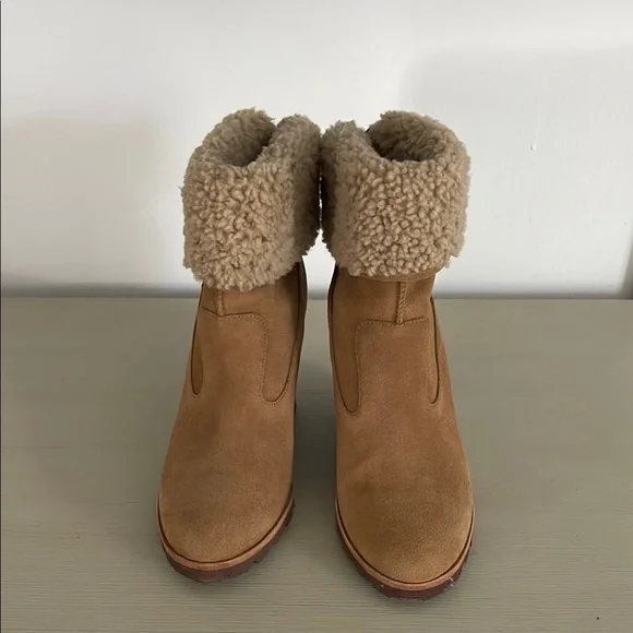 UGG Tan Shearling Lined Boots UGG | Shoes | Ugg Tan Shearlinglined Boots | Poshmark main image 3